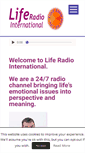 Mobile Screenshot of liferadiointernational.com